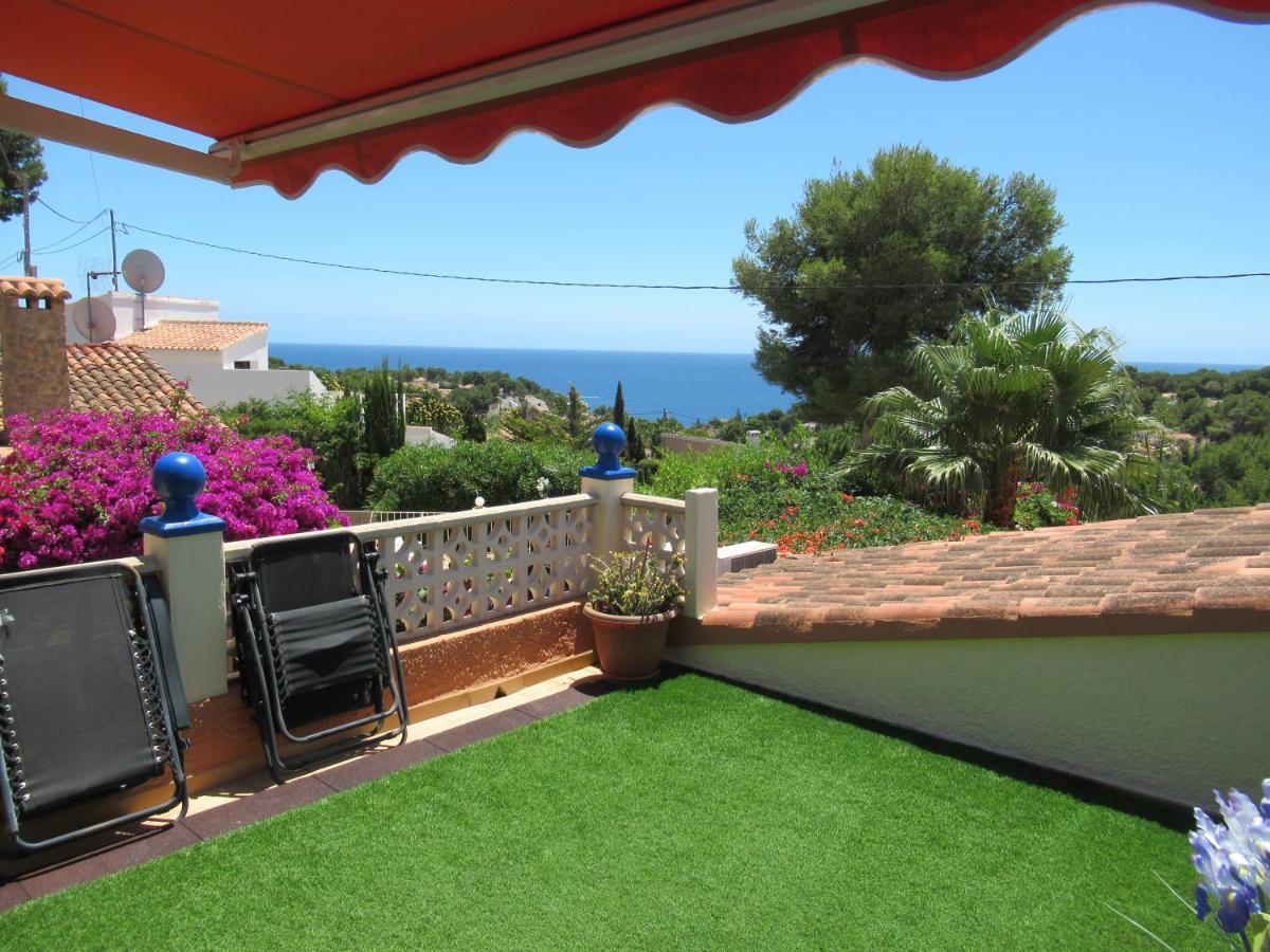 Villa Mimosa Moraira Bagian luar foto
