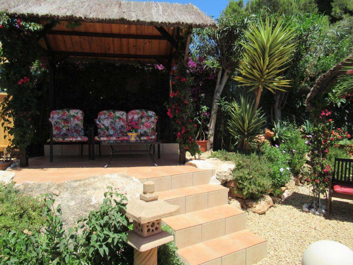 Villa Mimosa Moraira Bagian luar foto