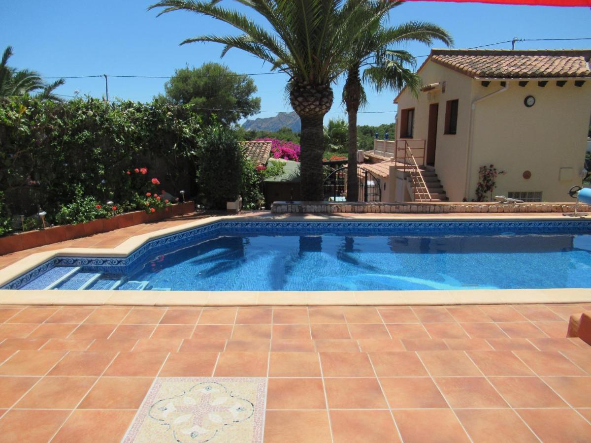 Villa Mimosa Moraira Bagian luar foto