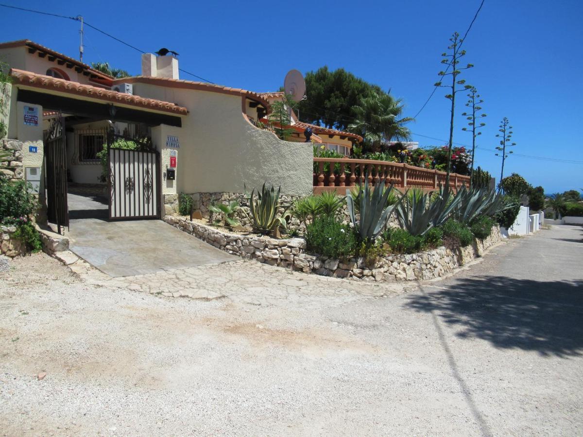 Villa Mimosa Moraira Bagian luar foto